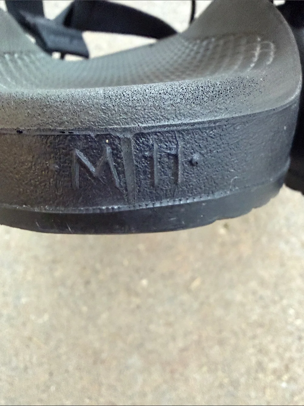 Chaco Black and Gray Outdoor Webbing Sandals